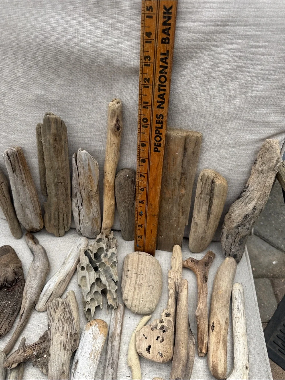 43 pc for (5 lbs shipped) Box of Natural Driftwood Pieces Decor Crafts Projects